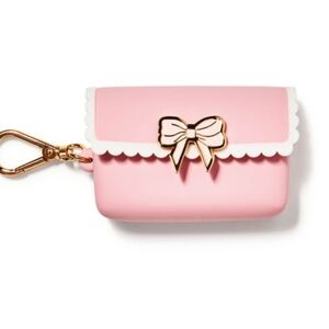 Bath & Body Works Pink Bow Sanitizer Holder